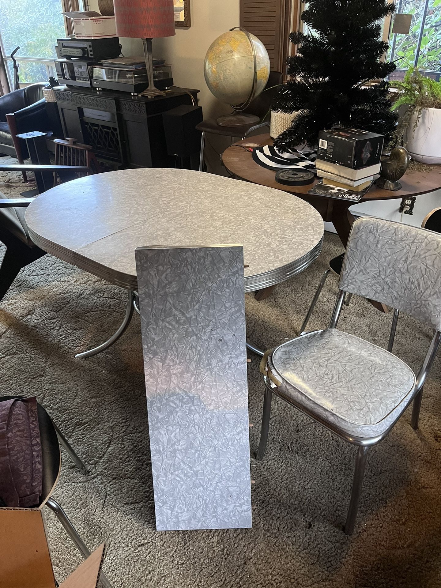 Vintage Formica Table And Chair Set