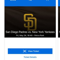 Padres vs Yankees (7) Tickets