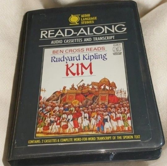 "KIM" by Rudyard Kipling Audio Cassettes and Transcript Read by Ben Cross