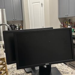 Two 19” Dell Monitors 