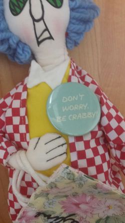Hallmark Maxine Don't worry be crabby plush doll