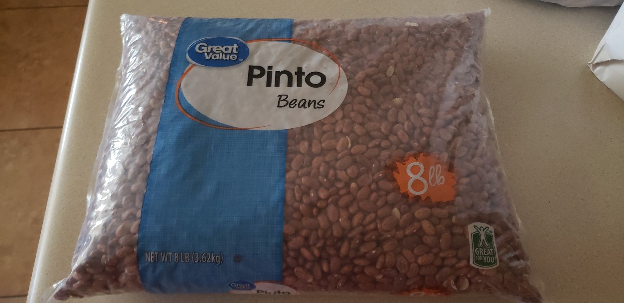 Free - 8 lbs Pinto Beans