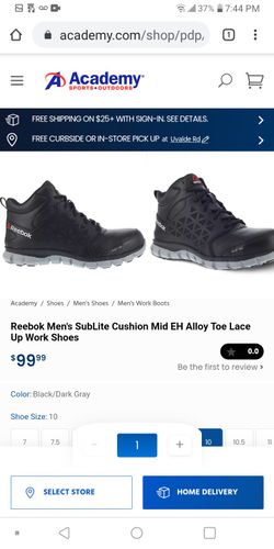 Reebok Steel Toe sz 10.5