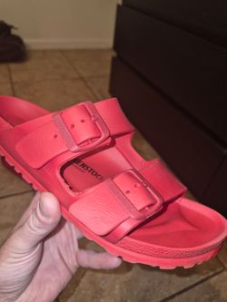 Birkenstock Arizona EVA - Womens 7 - Red - Excellent Condition