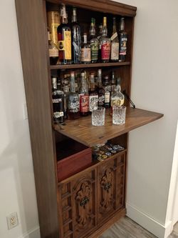 Bourbon cabinet
