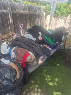 Backyard sale