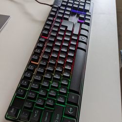 Skytech Gaming Wired RGB Keyboard And Mouse