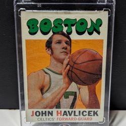 1971-72 Topps John Havlicek Boston Celtics Card #35