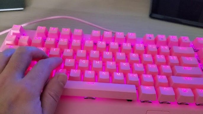 Razer Blackwidow V3 Quartz Gaming Keyboard