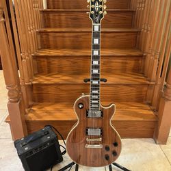 Epiphone Les Paul Custom Pro W/ Peavey Amp
