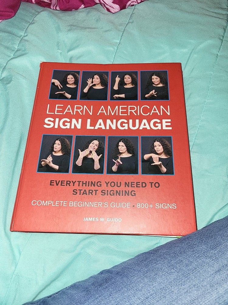 American  Sign Language  Book 