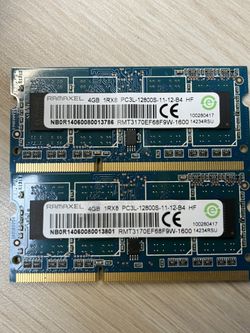 Laptop Memory 8GB