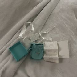 Tiffany & Co. Return to Tiffany Mini Double Heart Tag Pendant in Silver