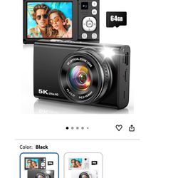 Brand New Unopened Box 5k Digital Vlogging Camera 2026