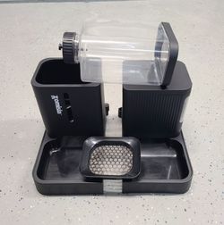 Pet food and water bowl set