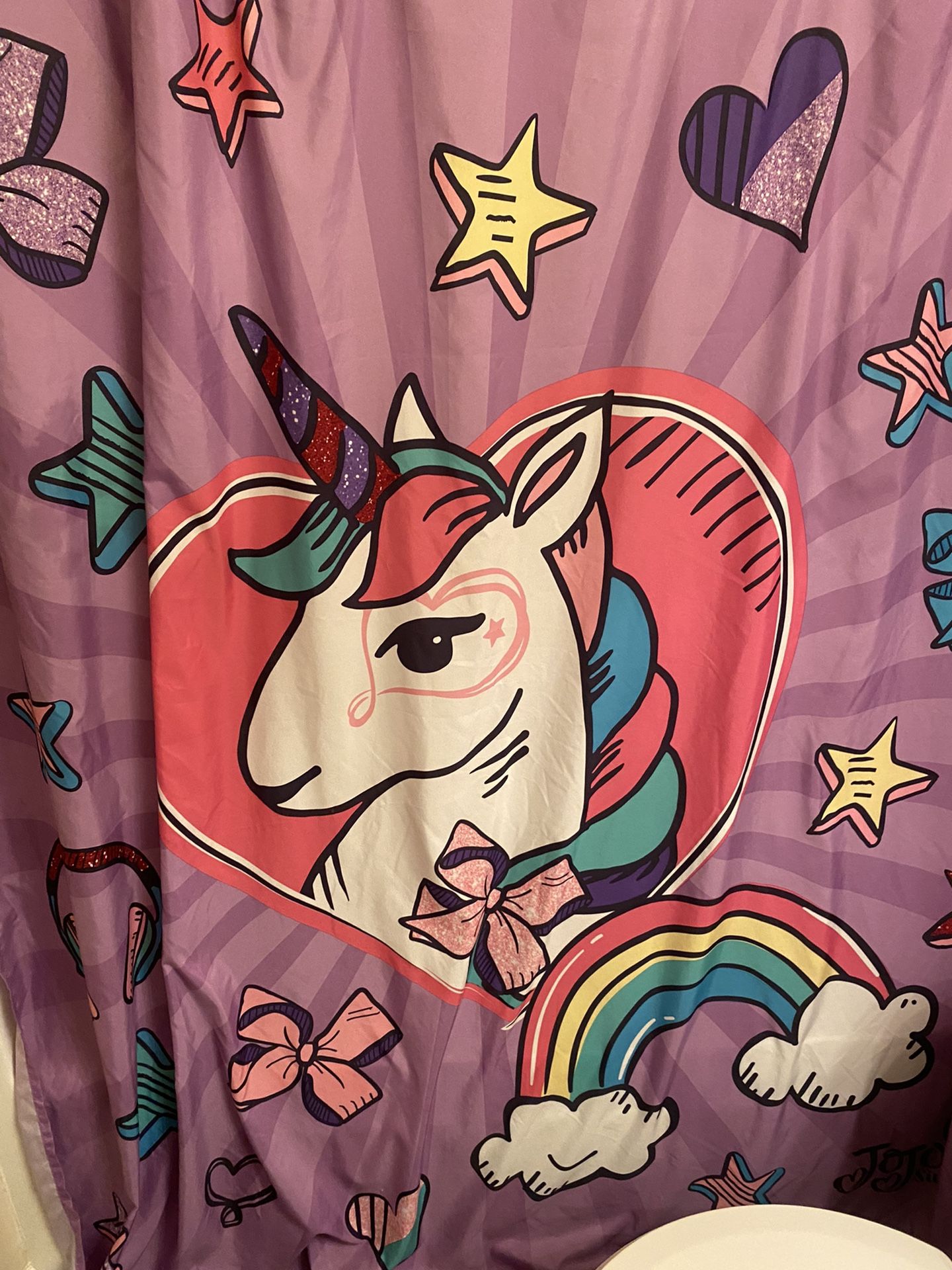 Jojo Siwa Shower Curtain