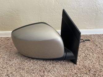 Factory OEM 2008-2020 Dodge Caravan Right Passenger Side Beige Outside Power Heated Mirror 