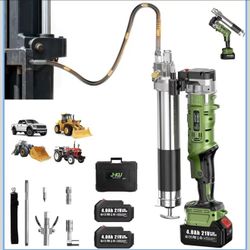 Brand new  2-in-1 Electric Grease Gun with 2×4.0Ah Batteries
