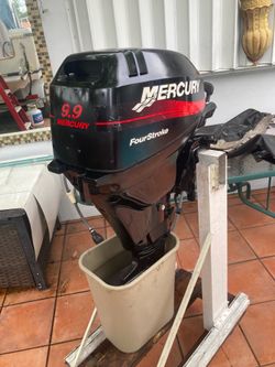 Mercury 9.9 HP 4 stroke like new, kendall west area