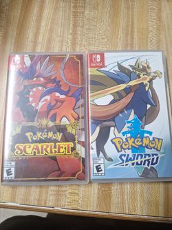 Pokemon scarlet and shield