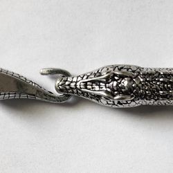 Metal Crocodile Jewelry Clasps 