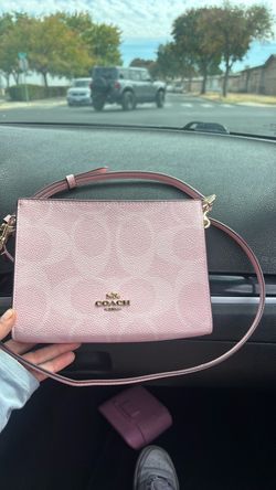 Powder Pink Coach Purse