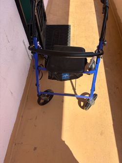Medline Rollator Walker with Seat