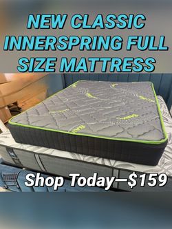 NEW CLASSIC INNERSPRING FULL SIZE MATTRESS