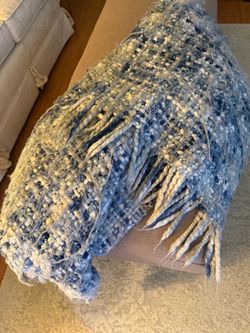 West Elm throw blanket