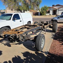 1996 Shortbed Chevy Truck Rolling Chassis 
