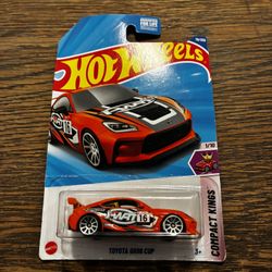 Hot Wheels Toyota Gr86 Cup Hw Compact Kings 1/10 | Color: Orange/White 