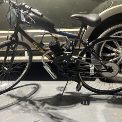 2 Motorized Bikes 