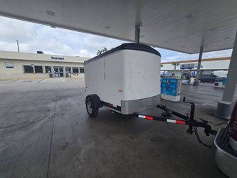 Trailer 5x8 "2010"used,but pulls great no leaks 5ft Hight Interior Clean Documentation In Hand ✋️ READ DESCRIPTION FIRST, LEA PRIMERO.