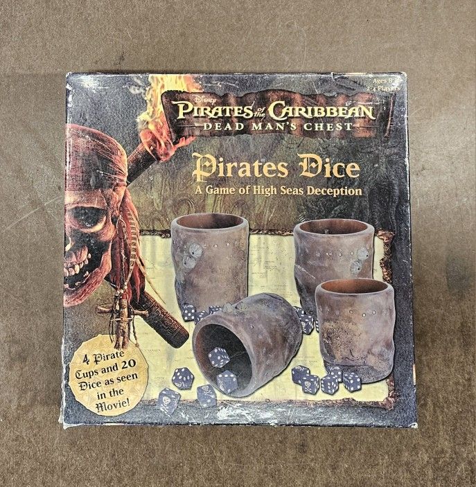 Pirates Of The Caribbean Dice Game