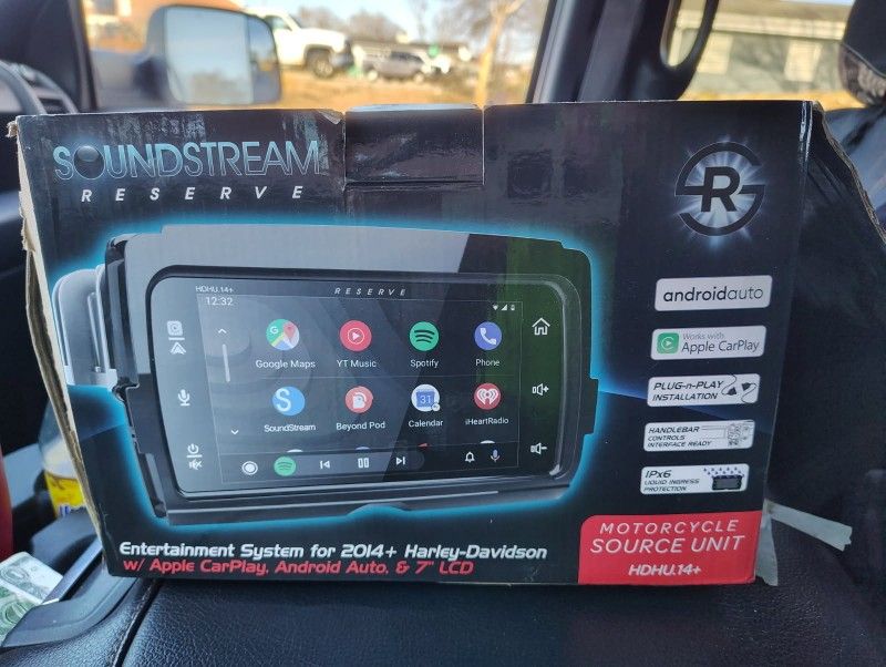 Harley Davidson Radio. Made By Soundstream