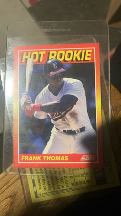 Frank Thomas Score Hot Rookie Baseball Card