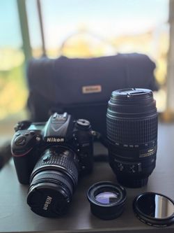 Nikon D7200 with 2 Lens and Accessories-Excellent Condition