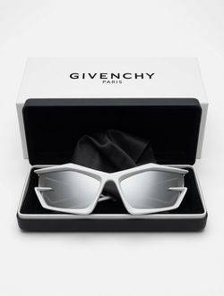 I paid $600 for these - wore them 1 x - White GIV GIVENCHY CUT SUNGLASSES SOLD OUT!