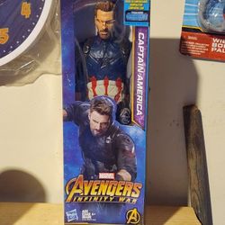 Marvel Avengers Infinity War Titan Hero Series Captain America Action Figure