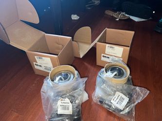Never used car parts for BUICK LUCERNE 2009 CXL TWO WHEEL BARONS AND TIRE ROD ENDS