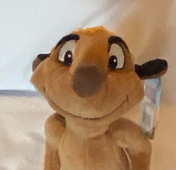 8.5 TIMON LION KING GUARD Disney Disneyana Plush Plushie Lovey Stuffy Animal NWT