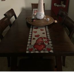 Solid wood table