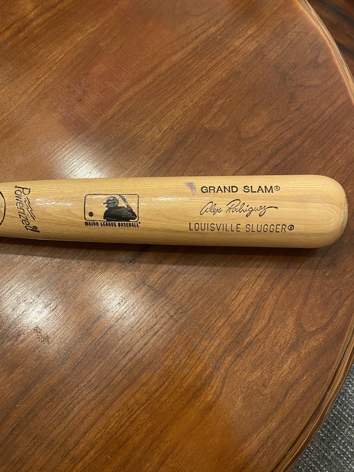 New York Yankees Alex Rodriguez Grand Slam Baseball Bat