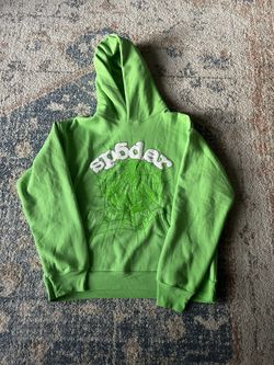 spider slime green hoodie sweatshirt spid5r