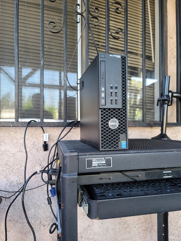 Dell PC: Intel Core i7, 1000GB, Windows11 V-24H2, 16GB RAM, MS-office. Nvidia Quadro Graphics.