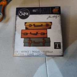 Tim Holtz Sizzix Alterations Bigz Die - Baggage Claim