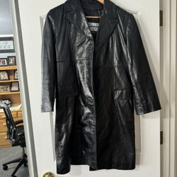 Women’s Wilson, Long Leather Jacket - So Small