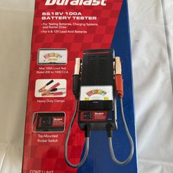 Duralast 6&12Volt 100A Battery Tester