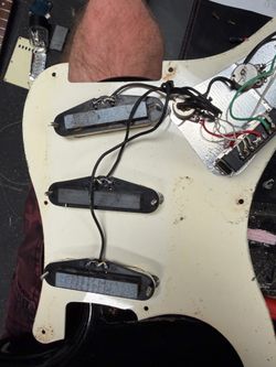 Make Offer: Squire Bullet loaded Pickgaurd