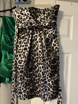 Animal Print Dress